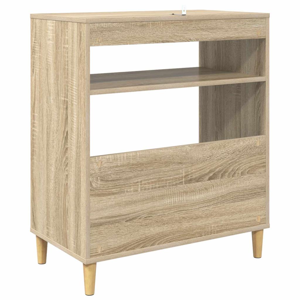 Record Player Stand Sonoma Oak 71 x 39.5 x 83 cm