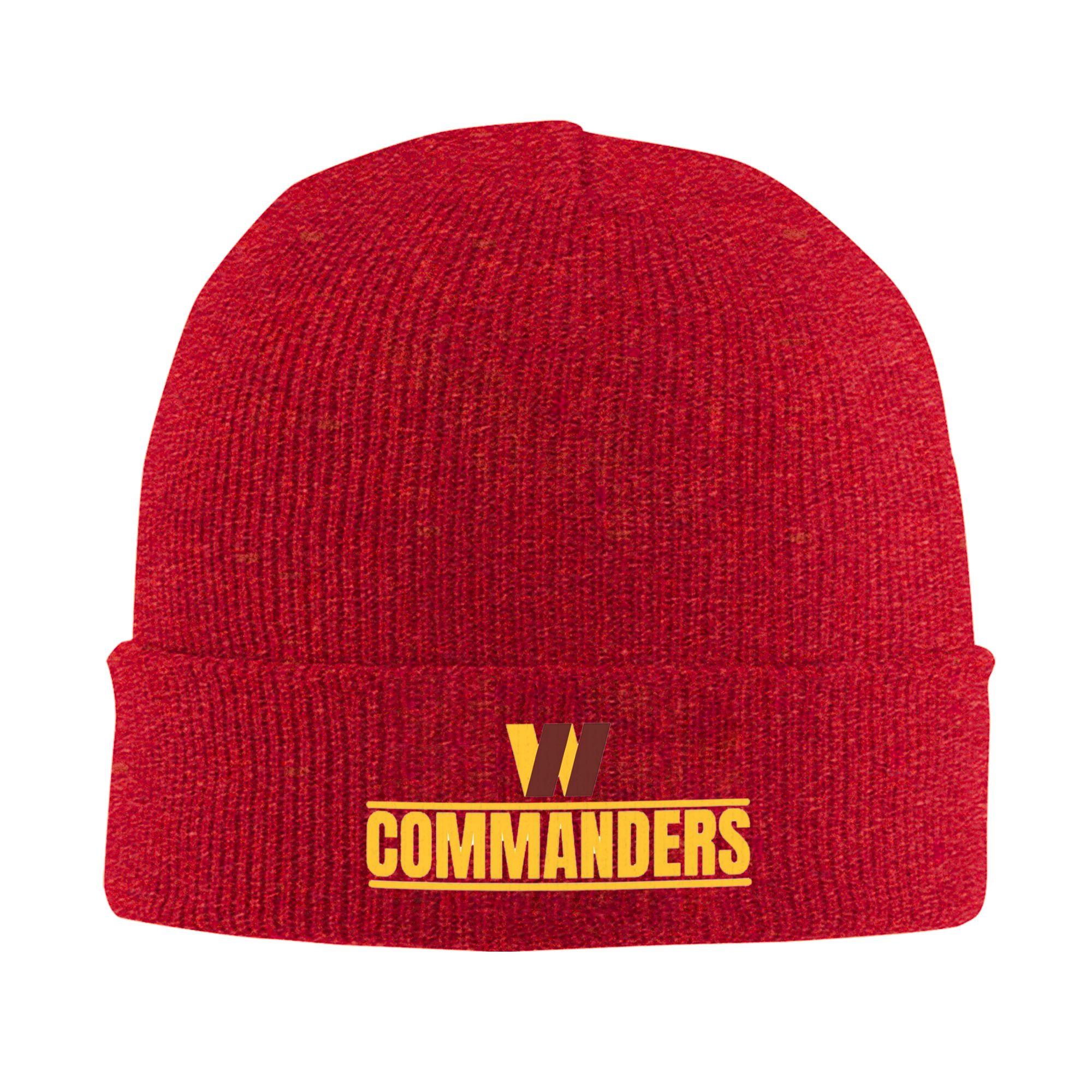 Washington Commanders Football Team Winter Skullies Beanies Hat Warm Autumn Knitted Hats Bonnet Caps for Women Men One Size