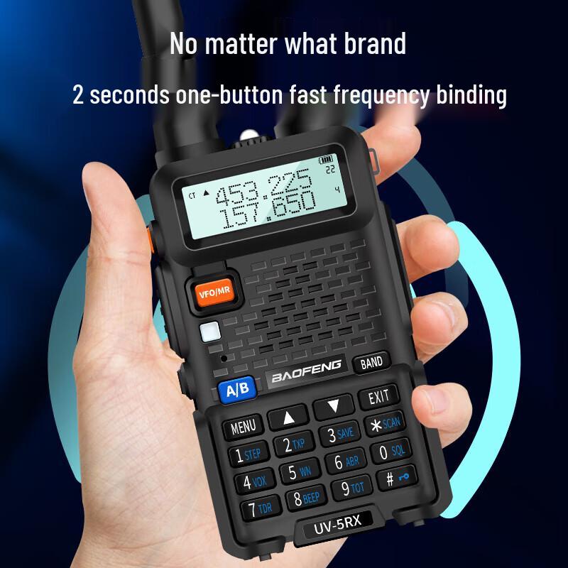 Baofeng UV-5RX Dual Band Walkie-Talkie (CN Version)