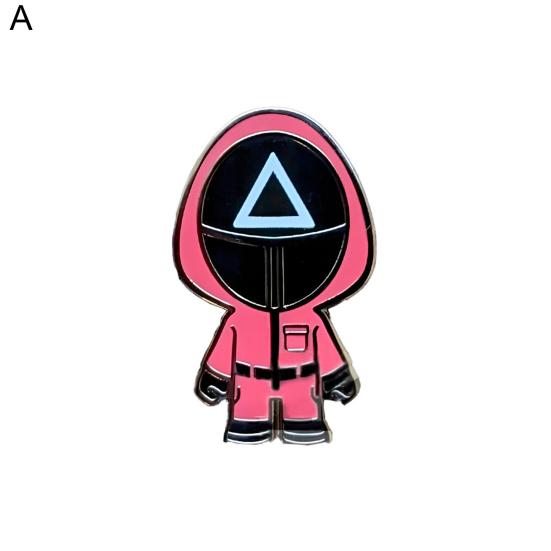 1/4 Pcs TV Series Brooch Cartoon Acrylic Clothes Pin Smooth Touch Hats Scarves Bags Decoration Pin Souvenir Jewelry