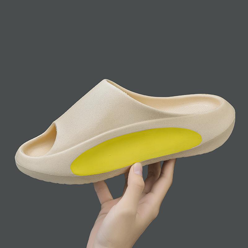 Nové pánské ležérní plážové pantofle 2025 léto luxusní měkké EVA duté unisex sportovní sandály dámské platformové boty Zapatos Hombre