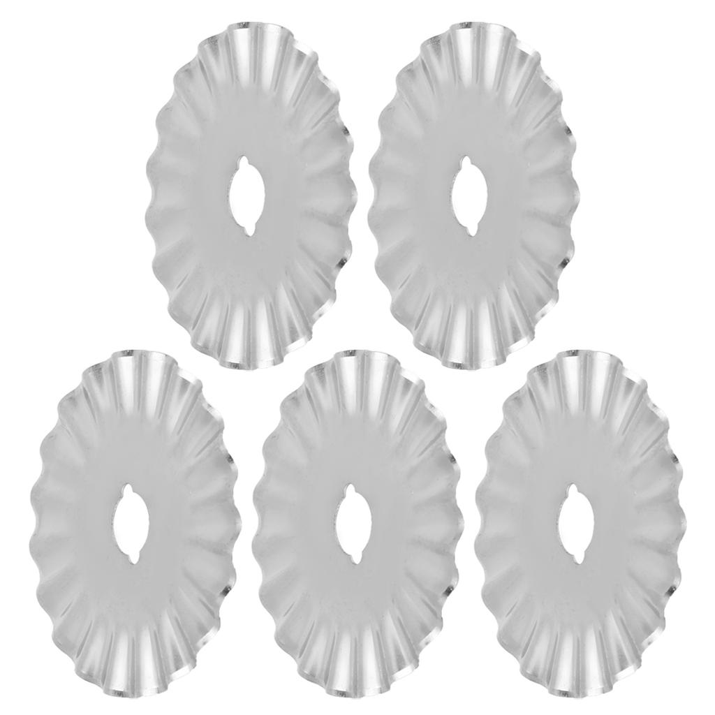 5Pcs Cloth Cutting Knife Blade Paper Cloth Hob Rolling Cutter Tailor Sewing Supplies 45mm