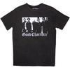 Good Charlotte Unisex Stone Wash T-Shirt: Band Photo (Charcoal Grey) (Small)