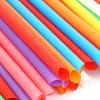 100PCS Colorful Drinking Straw Plastic Disposable Wide Straws for Milk T Mixed Colors