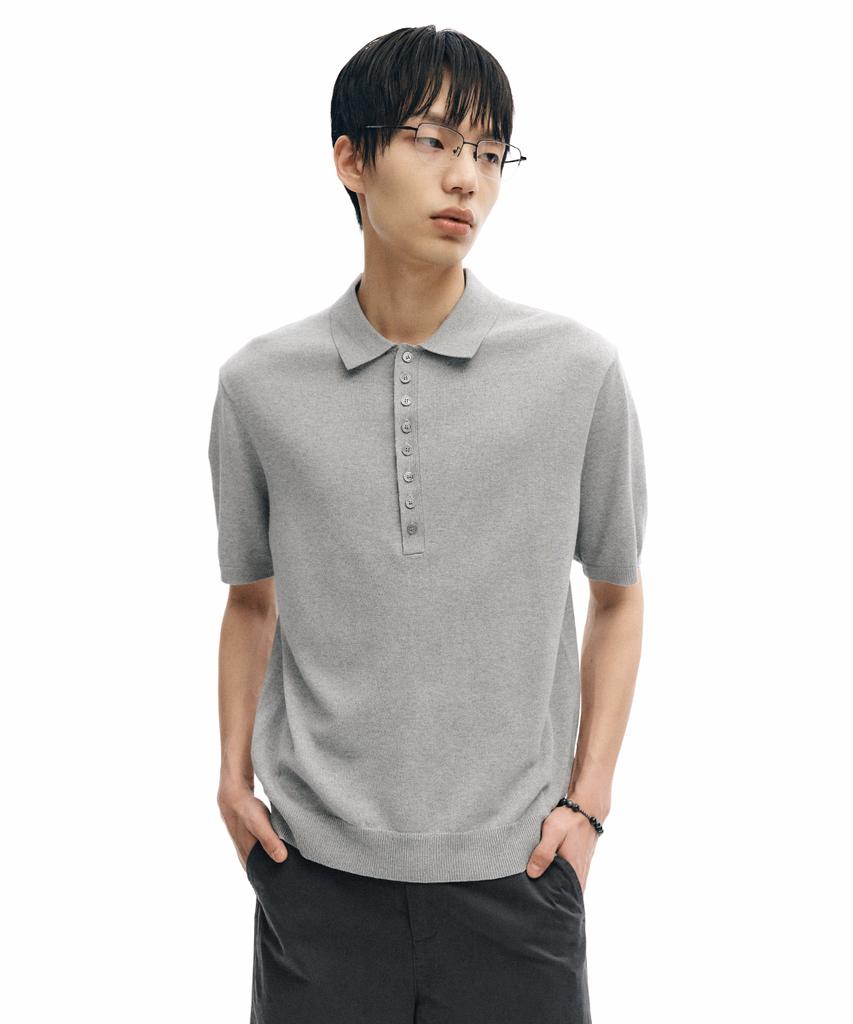 INTEMPOMOOD Uncommon Button Collar Knit: 3 Colors