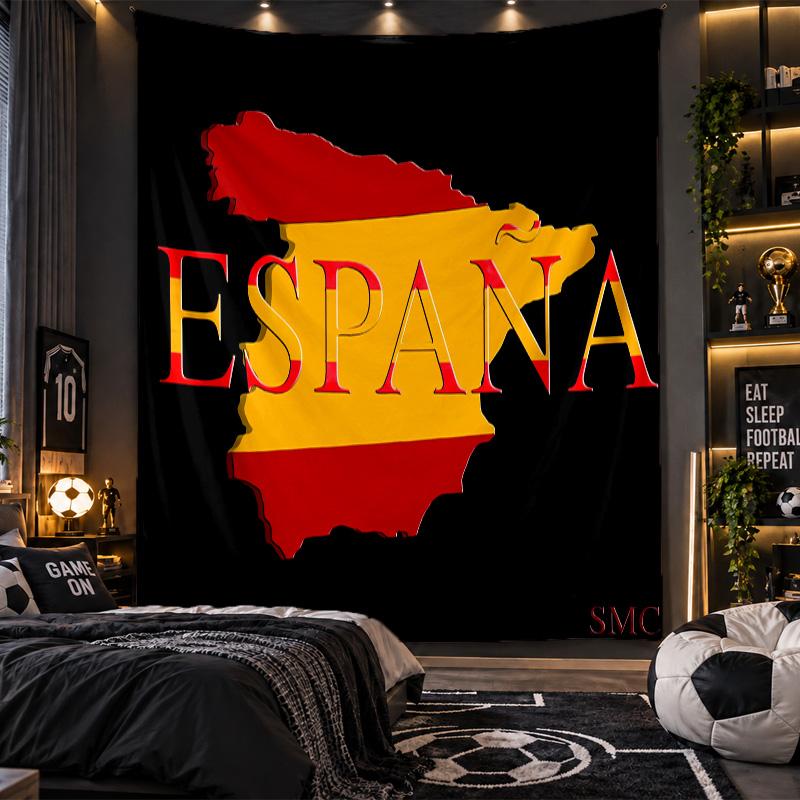 Wall Hanging Tapestry Spain Print Cloth for Living Room Bedroom Home Decor