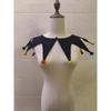 Customized fake collar clown Neck Ties Cosplay collar for woman detachable Fake collars Bow tie cosplay accessories