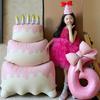 Decorațiuni Petrecere Fetiță pentru a 2-a Aniversare - Fundal cu Balon Cifra pentru Ziua Specială a Bebelușului
