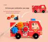 Wooden Toy Tool Set for Kids: Disassembly, Assembly, and Repair Play