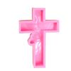 Set Of 2 Crucifix Shaped Silicone Molds for Baking and Crafting Chocolate Cakes Candies Moulds Kitchen Bakewares