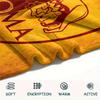 Logo echipă AS Roma, model Pătură de Flanelă, Calitate înaltă Confortabilă pentru Toate Anotimpurile, Decor Casă, Căldură și Confort, Perfectă pentru Cadouri.
