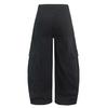 FansiYu 2025 Autumn High-Waisted Loose Straight Leg Cargo Jeans for Women
