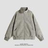 PU Leather Jacket Men's New Winter Stand Collar Loose Leather High-end Retro Motorcycle Men's Jacket