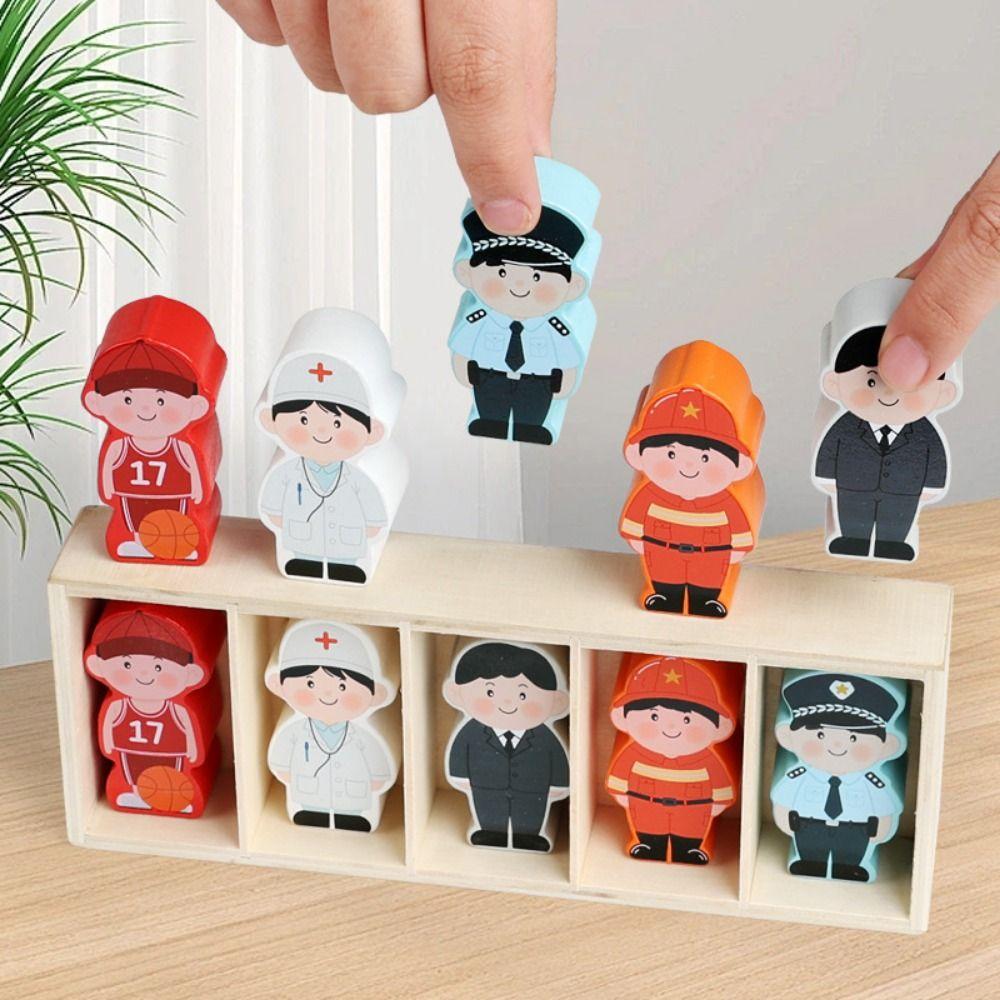 Early Educational Character Puzzle Game Matching Game Reasoning Thinking Puzzle Toy Children