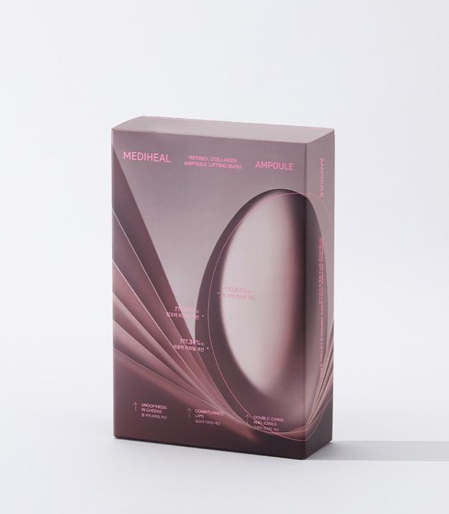 Retinol Collagen Ampoule Contour Mask 10 Sheets