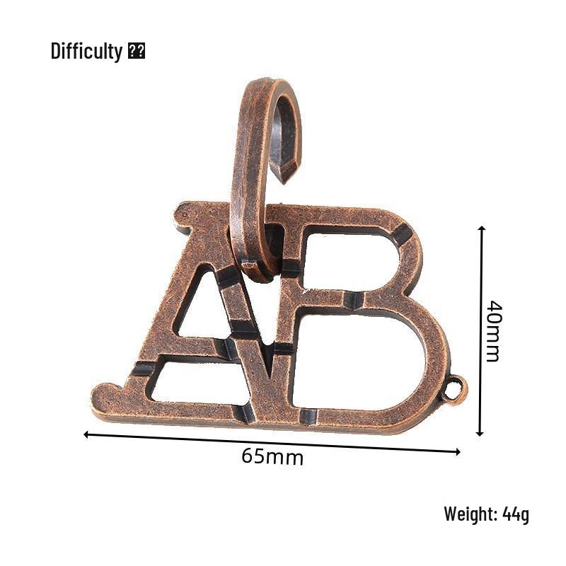 Kinder Intelligenz Puzzle Set: Luban- und Kongming-Schlösser, Neun ineinandergreifende Ringe, Hufeisenschloss - Trendiges Lernspielzeug auf TikTok