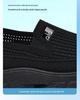 Men's Breathable Fly-Knit Slip-On Shoes - Lightweight, Casual & Comfortable for Driving