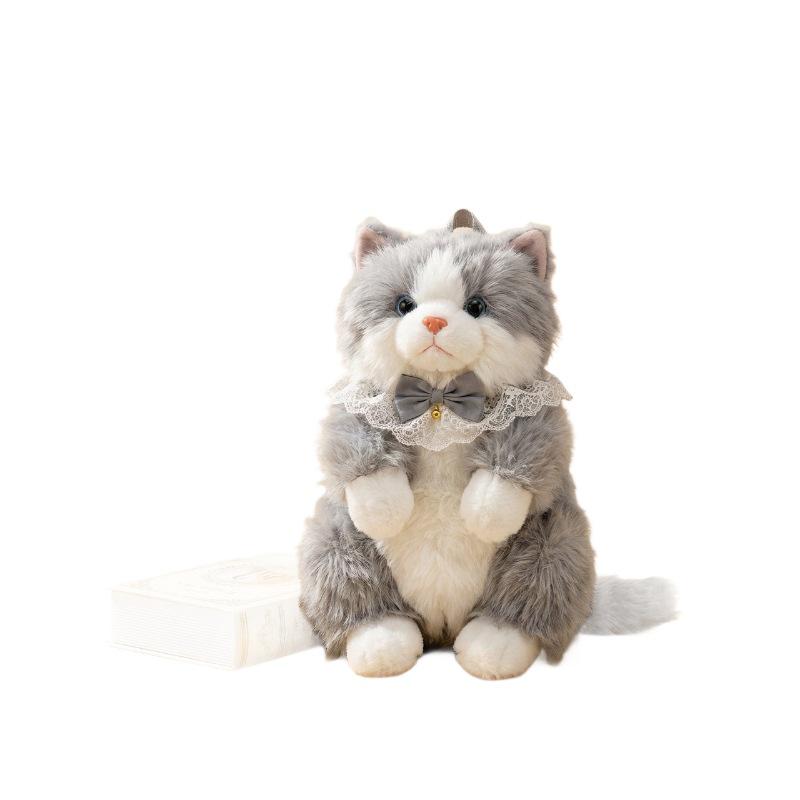 Adorable Plush Cat Backpack Cloth Doll - Perfect Gift for Girlfriend