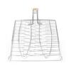 Pinza Rete Griglia Staffa Classica a Forma di Pesce per Arrosto Pesce Pratico Manico Lungo Barbecue Casalingo