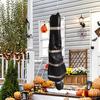 Halloweenové rekvizity obětí strašidelné falešné mrtvoly v tašce 150 cm děsivé pro venkovní dekoraci zahrady Pohodlné