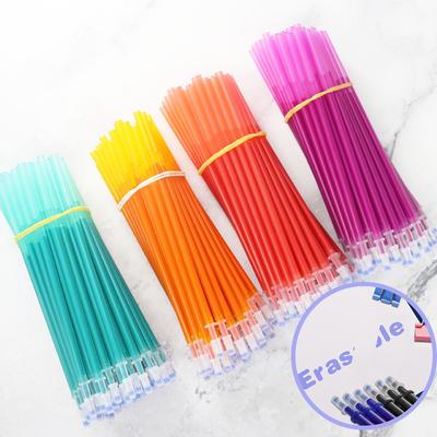 Ricariche per Penne 10 Pezzi Ricariche Colorate Cancellabili 0.5 mm Inchiostro Colorato Penne Cancellabili Fai da Te Doodling Cancelleria
