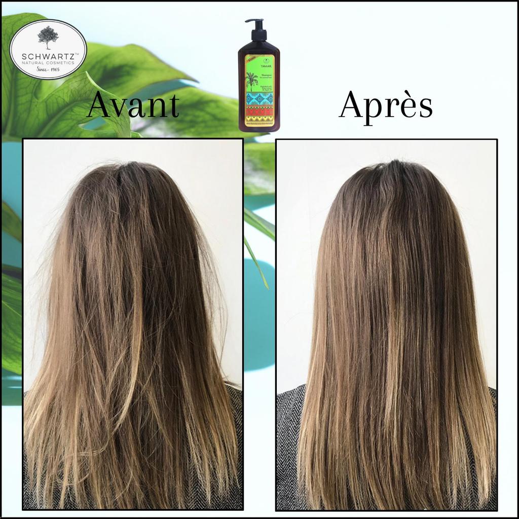 Tamar Nourishing Shampoo - Cleanses, Protects and Deeply Hydrates for All Hair Types - 500 Ml