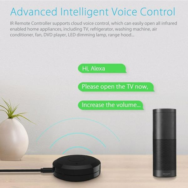 Universal WiFi Tuya Smart IR Remote Controller APP Remote Control Works With Alexa Google Home Smart Home Automation