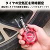 Kyodo-ya Air Gauge Tire Gauge, Max Measured Value of 700 kPa, Air Pressure Gauge,