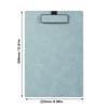 1Pc PU Leather A4 Clipboard Hard Document Folder Portable Paper Clip Board  Conference