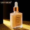 Olio Scintillante per il Corpo Illuminante Liquido Illuminante Viso e Corpo Glow da Spiaggia Glitter Fini Luminizzante Idratante Trucco per Donne