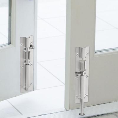 Quadratisches Torschloss, zusätzliche robuste Tür-/Fensterriegel, Heimversorgung, 2 Stück