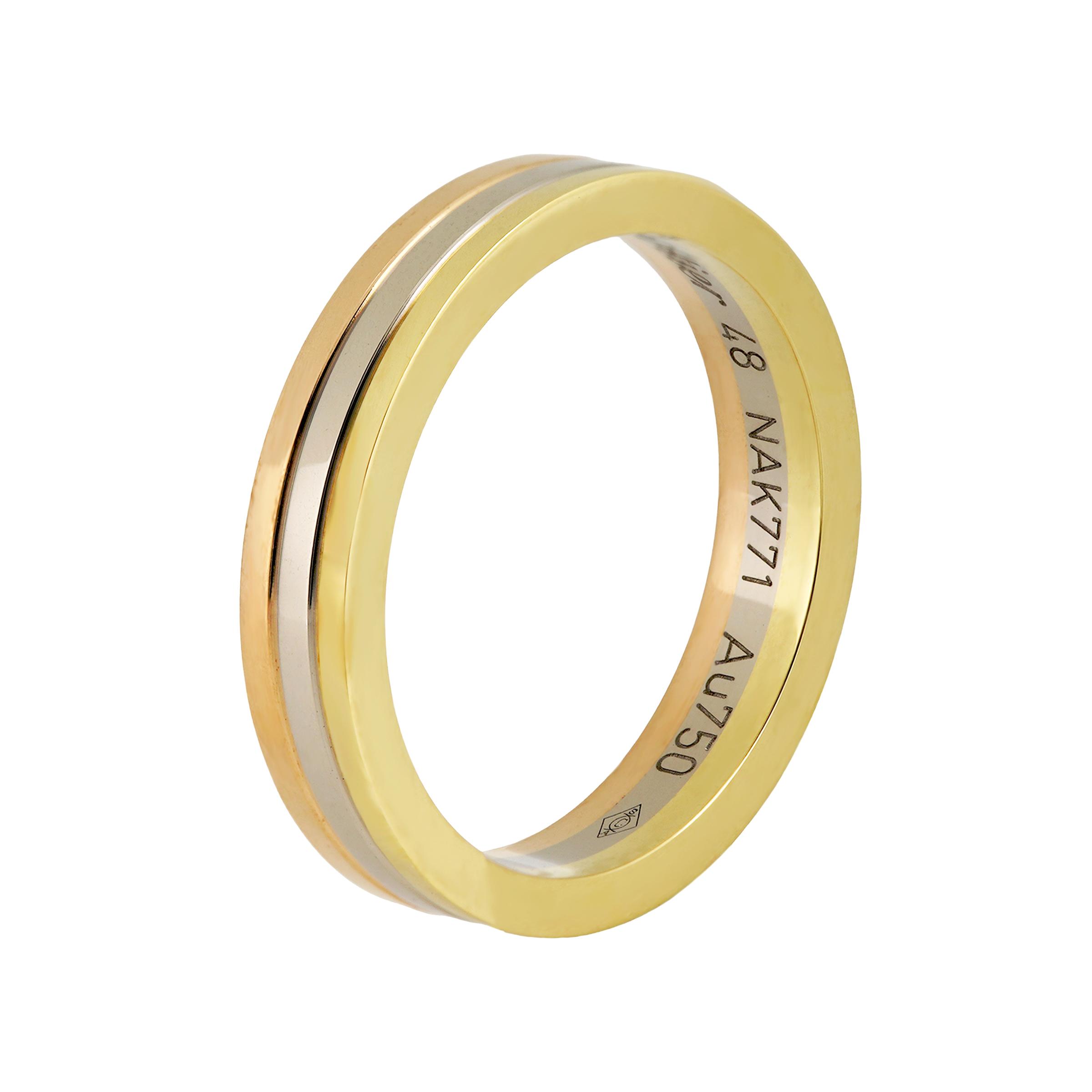 

Cartier Vendome Louis Класична каблучка-колона Унісекс каблучки Багатоколірна B4052200 Box,48,Warranty Not Included