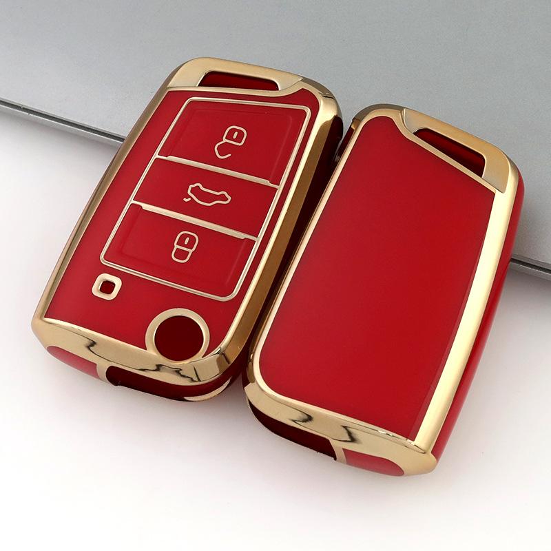 Volkswagen Key Cover for Langyi Plus Golf Suiteng Polo Jetta Volkswagen Keycase Ring Bag