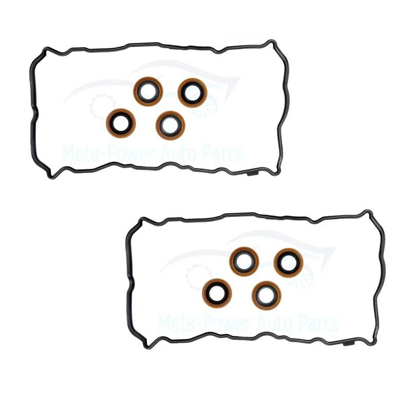 

2sets Engine Cylinder Head Valve Cover Gasket Spark Plug Seal VS50777R 13270-JG30A for 2007-2012 Nissan Altima Rogue Sentra 2.5L 2 Sets