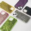 Glitter Quicksand Mobile Phone Case Is Suitable for Apple Iphone16promax Color Two-in-one Protective Case