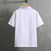 Men's Color Block Short Sleeve Polo Shirt, Casual Top with Contrast Panel Detail, Regular Fit Streetwear Style for Daily Wear