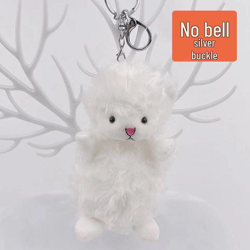 Douyin Influencer Little Lamb Plush Keychain and Bag Pendant