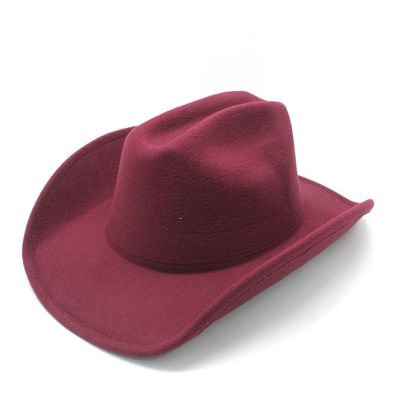 Western Style Wide Brim Sun Protection Hat For Men Women