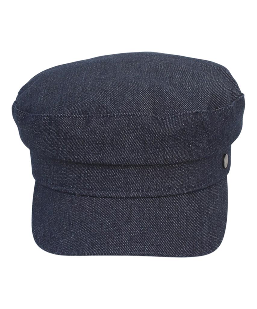 Yunibeosyeolkemiseuteuli Dark Denim Logo Marine Cap