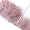 15-18cm Double Layer Dense Ostrich Feather Trim for Clothing & Formal Wear