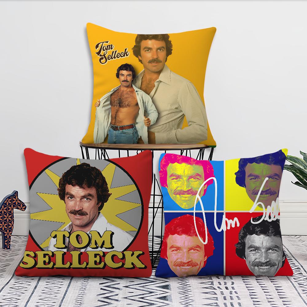Tom Selleck Magnum cushion cover Decoration Room Shop Car Best Home Office Coffee Pillow Sofa Printing Nordic Simplicity Hit
