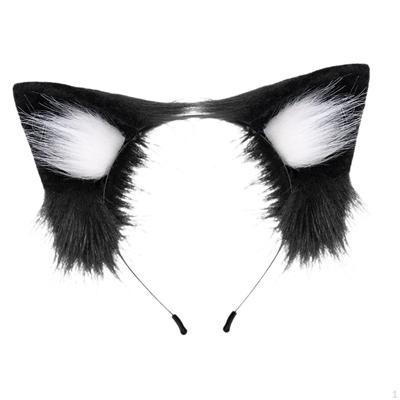 Cat Ears Headband Cosplay Adult Decor Hairband for Stage Performances Birthday