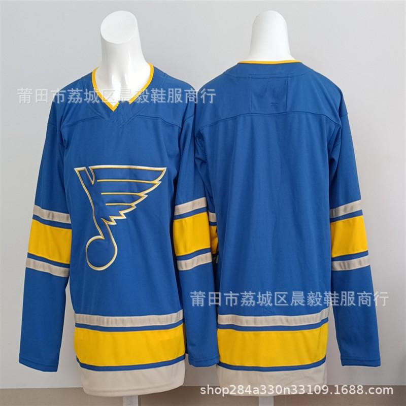 Mens Ice Hockey Jersey Pittsburgh Penguins Montreal Canadiens St. Louis Blues Embroidered Team Uniform S M L XL XXL XXXL