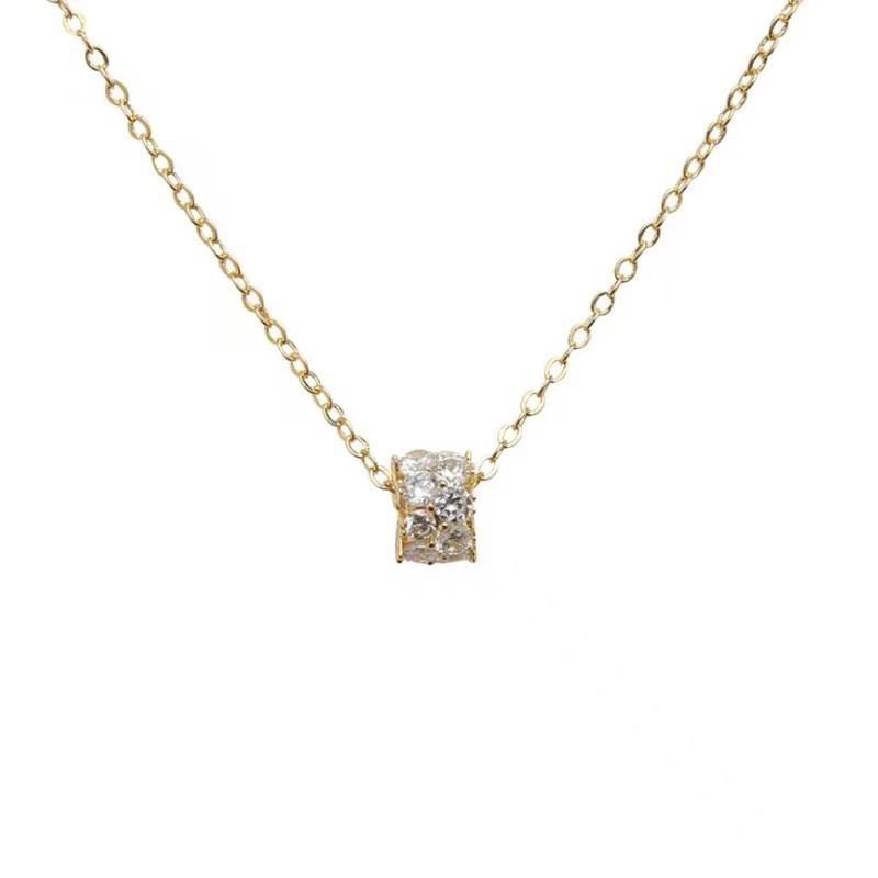 Womens Full Waist Necklace Delicate Versatile Luxury Kale Clavicle Chain