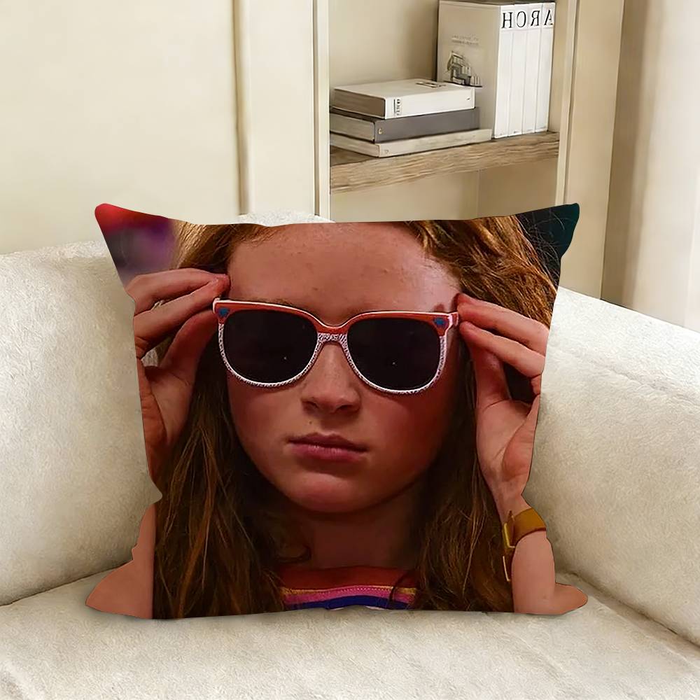 SSadie SSink Various Sizes Square Pillow Case For Car Home Bedchamber Decor
