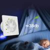 Small Exhaust Fan Powerful Ventilation Fan Effective 4-Inch Home Ventilation Fan