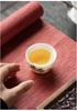 Elegant Jade White Porcelain Gongfu Tea Set - Luxury Portable Gift for Business Events