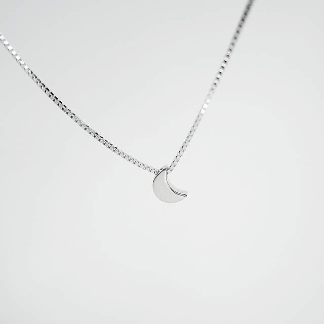 

Поступления 925 стерлингового серебра Луна ожерелья и подвески для женщин Мода sterling-silver-jewelry