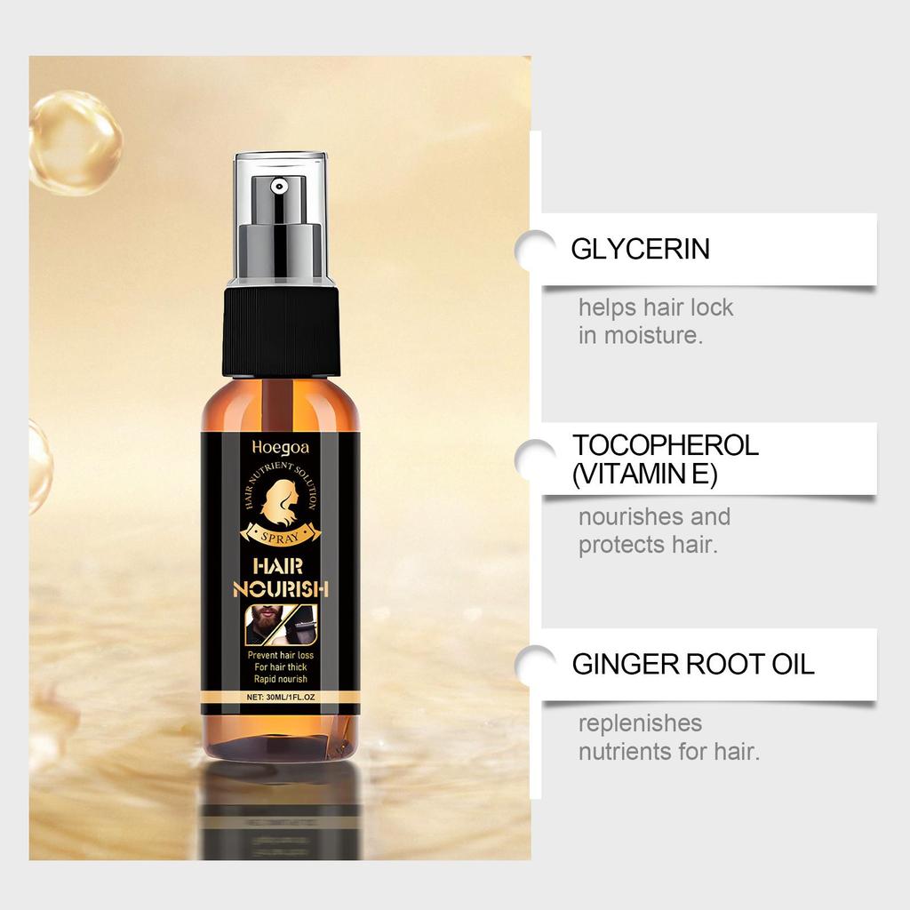 Ginger Root Hair Oil — A multi-purpose care product suitable for hair, body, eyebrows, and eyelashes; comes with a roll-on applicator.