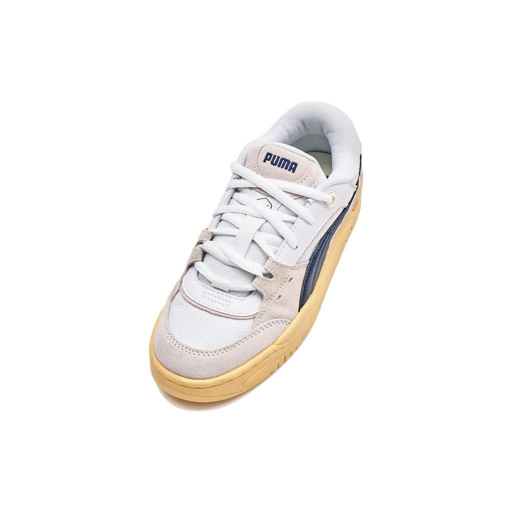 New PUMA 180 Vintage 'White Navy Warm White' Women's 396323-01
